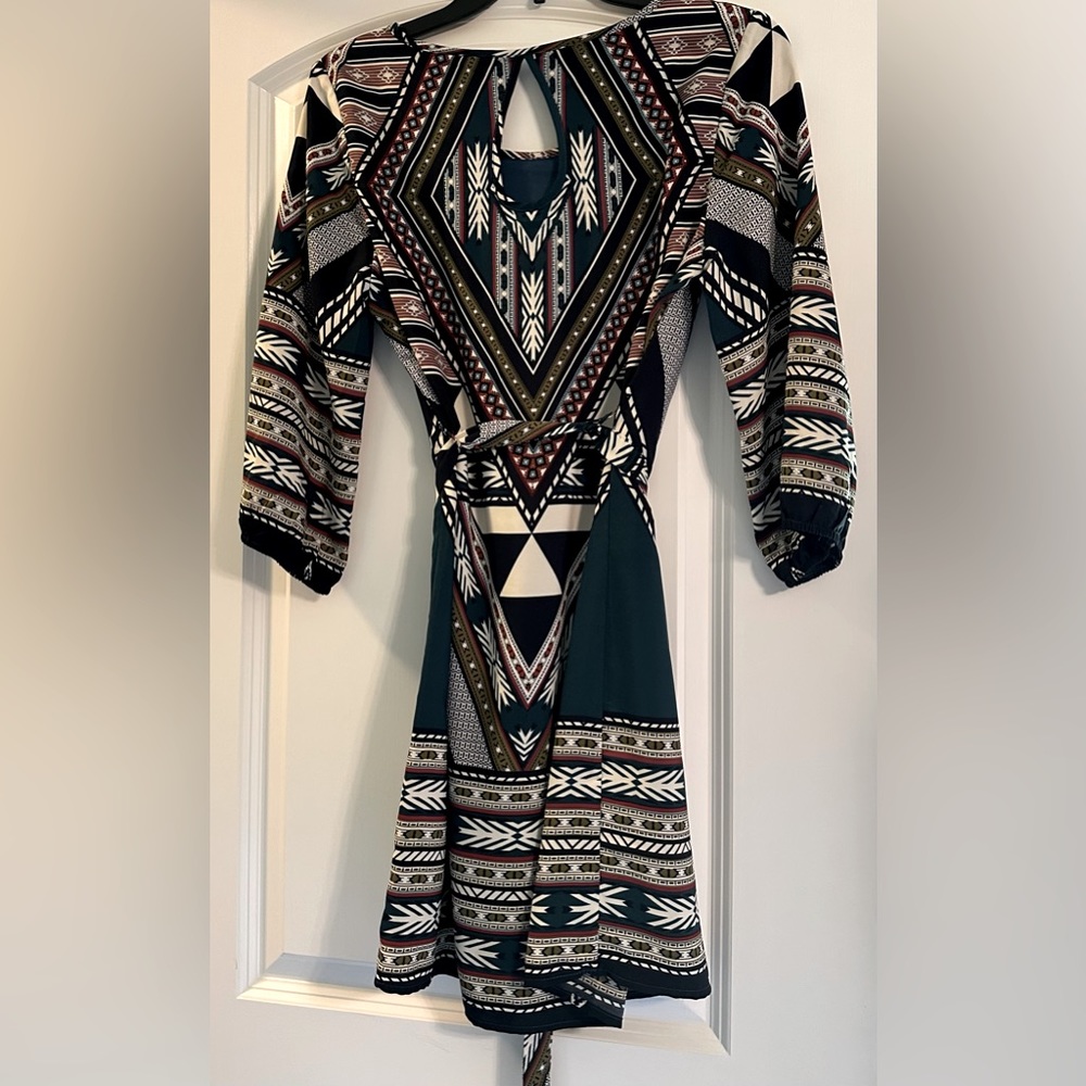 Size small belted dress